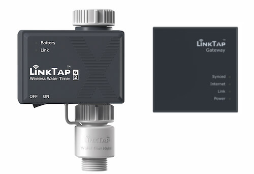 LinkTap Gateway Used With Wireless Water Timer 